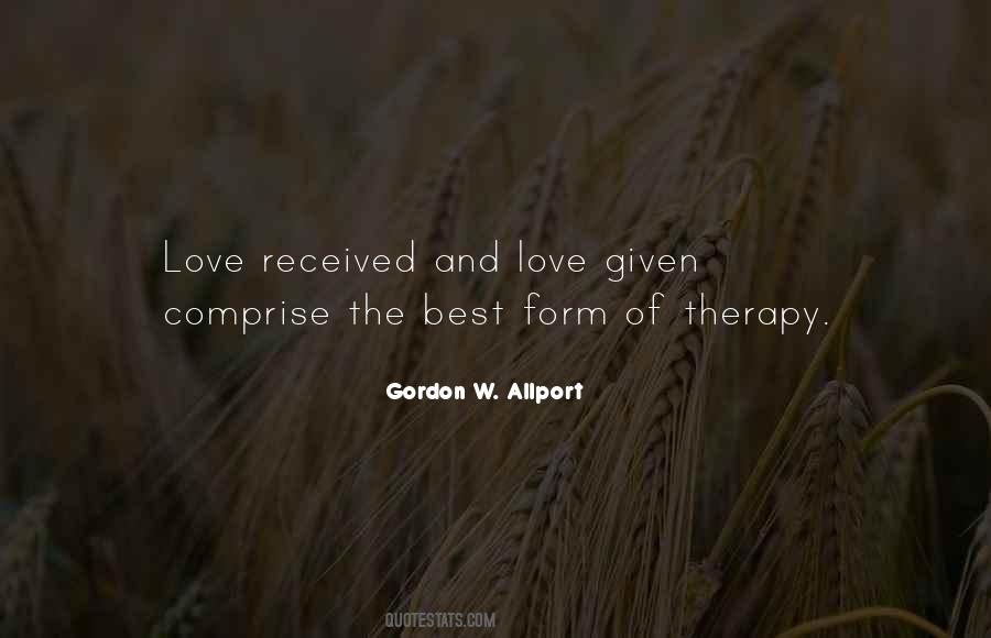 Best Therapy Quotes #95907