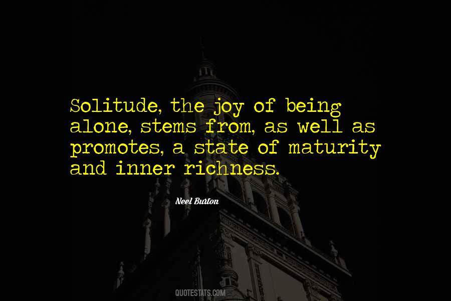 Quotes About Solitude And Loneliness #190038