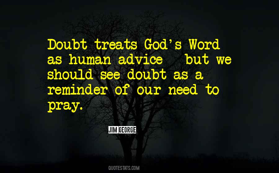 Doubt God Quotes #123716
