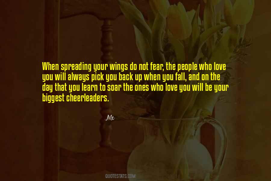 Quotes About Spreading Wings #161913