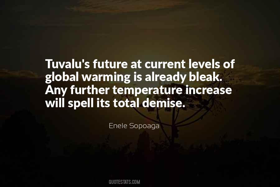 Temperature Global Warming Quotes #1304360