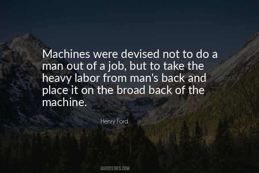 Quotes About Man And Machine #1748344