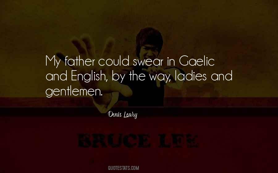 Quotes About Gaelic #869790