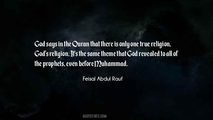 Quotes About True Religion #1101941