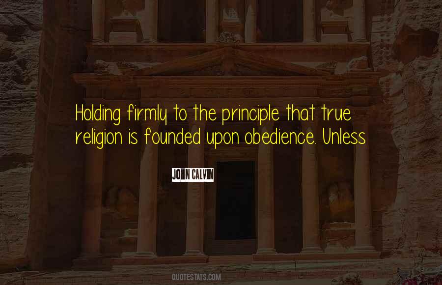 Quotes About True Religion #1364362