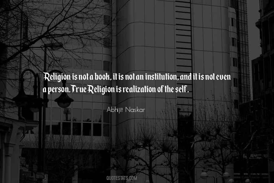 Quotes About True Religion #163801
