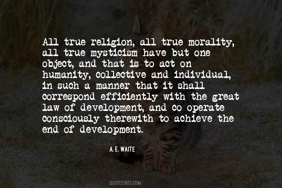 Quotes About True Religion #1718781