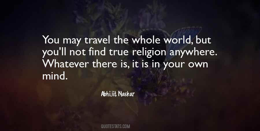 Quotes About True Religion #1849135