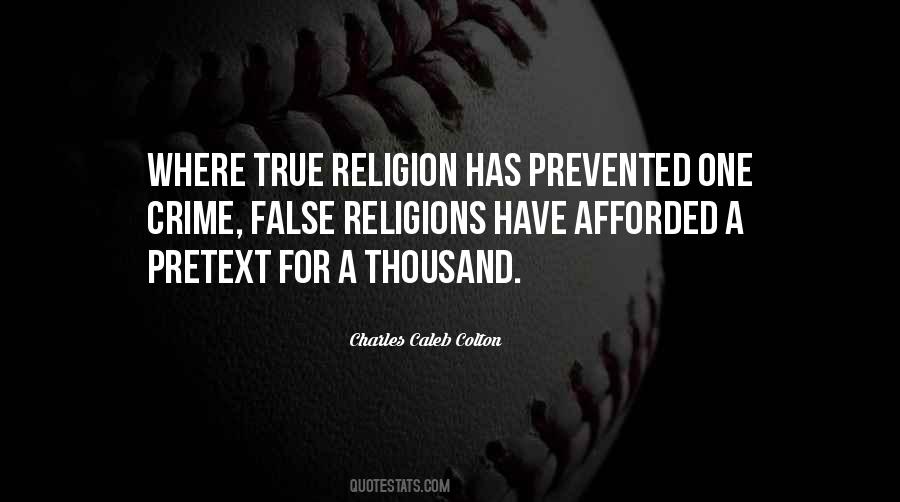 Quotes About True Religion #216401