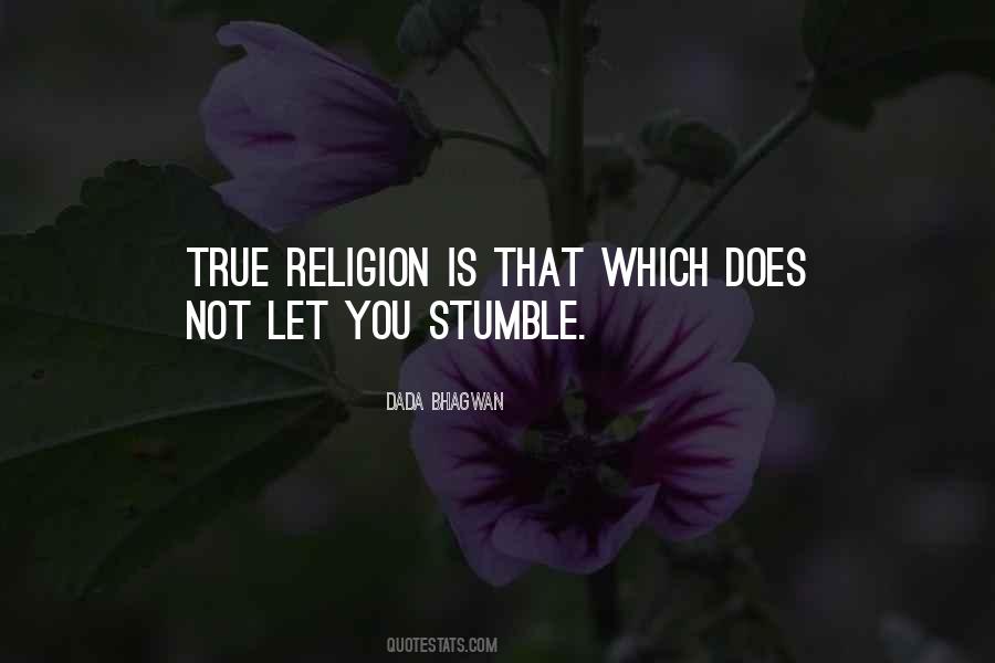 Quotes About True Religion #309645