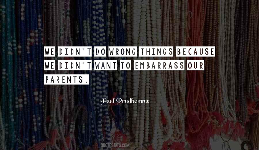 Parents Our Quotes #7276