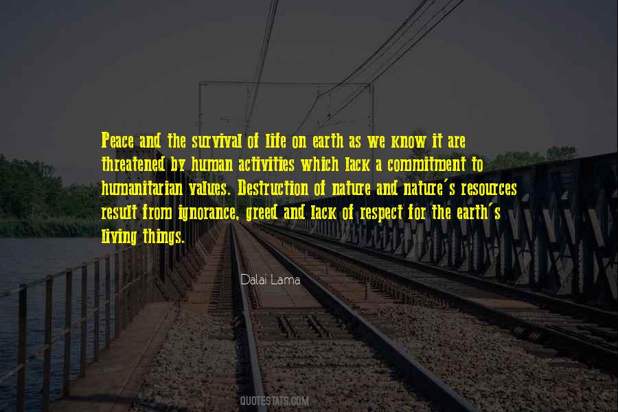 Quotes About The Destruction Of Nature #1685912