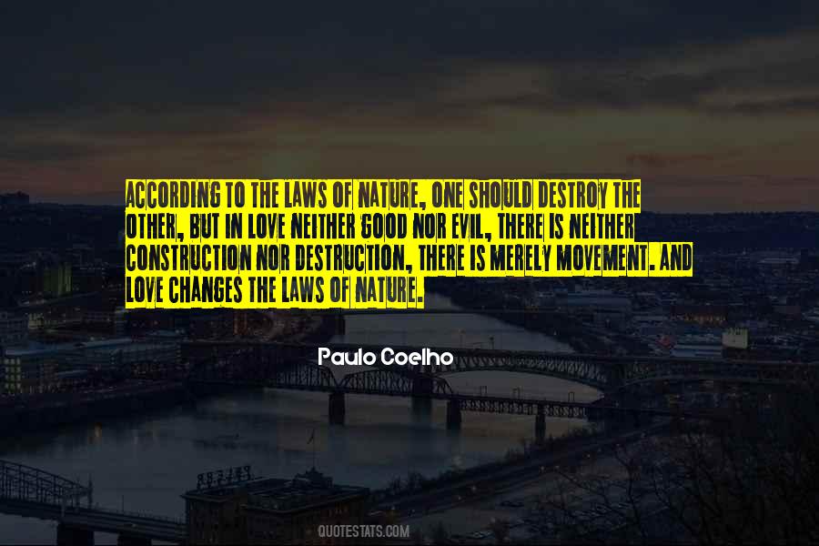 Quotes About The Destruction Of Nature #242912