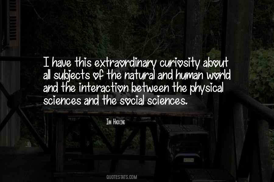 Human Curiosity Quotes #1510442