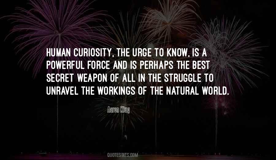 Human Curiosity Quotes #773776