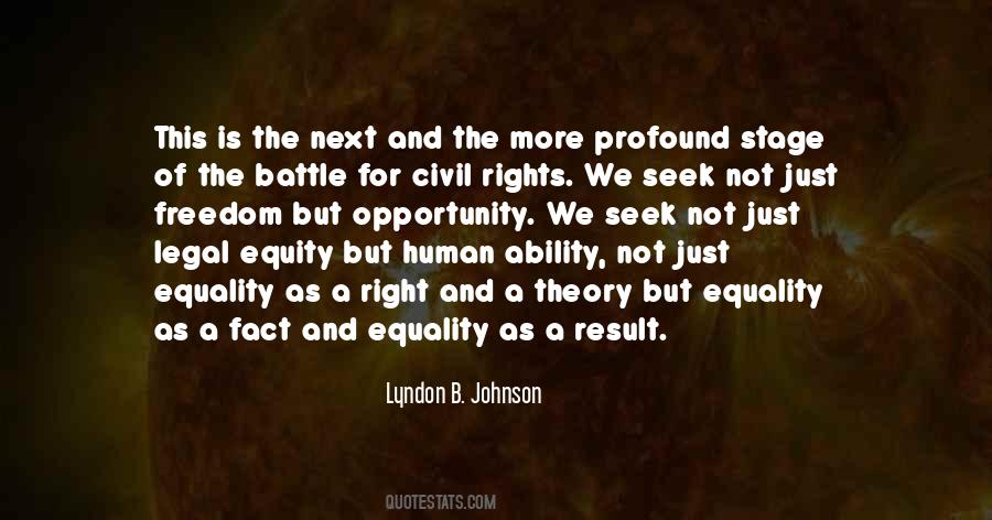 Quotes About Equality And Human Rights #53028
