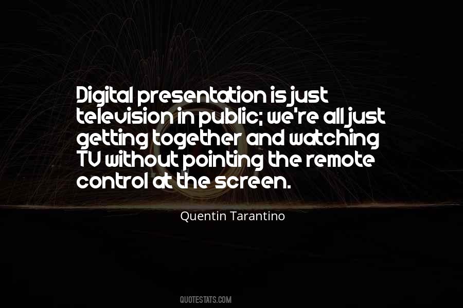 Quotes About Watching Tv #1047017
