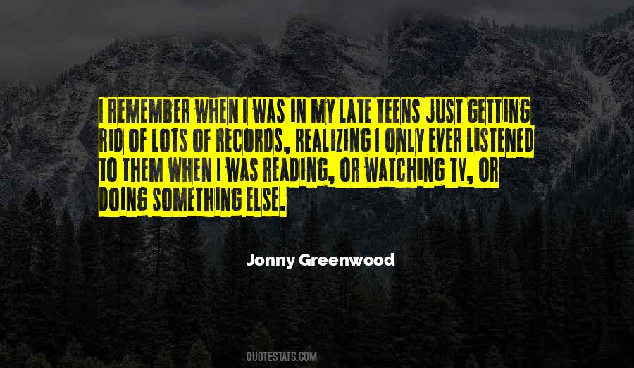 Quotes About Watching Tv #1459624