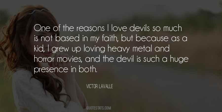 Quotes About The Devil And Love #1257579