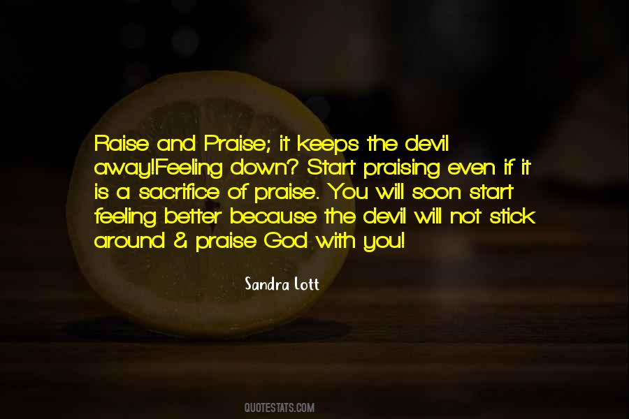 Quotes About The Devil And Love #386338