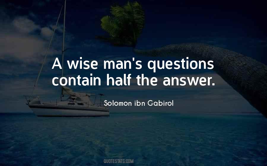 Wise Questions Quotes #896042