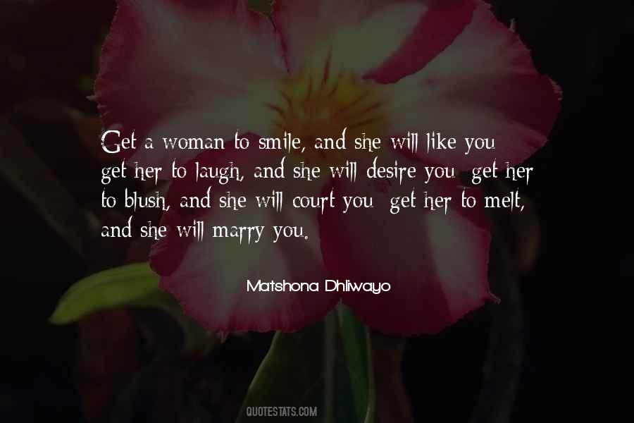 Quotes About Woman's Smile #1062444