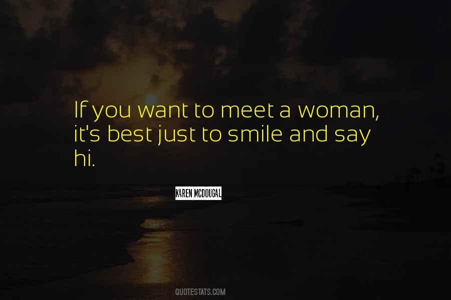 Quotes About Woman's Smile #1612981