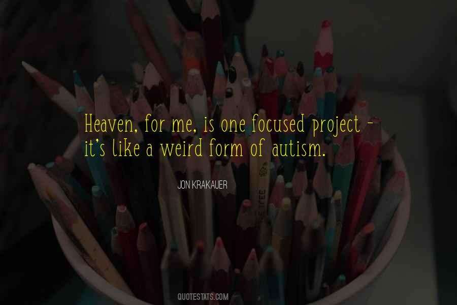 Quotes About Autism #1413793