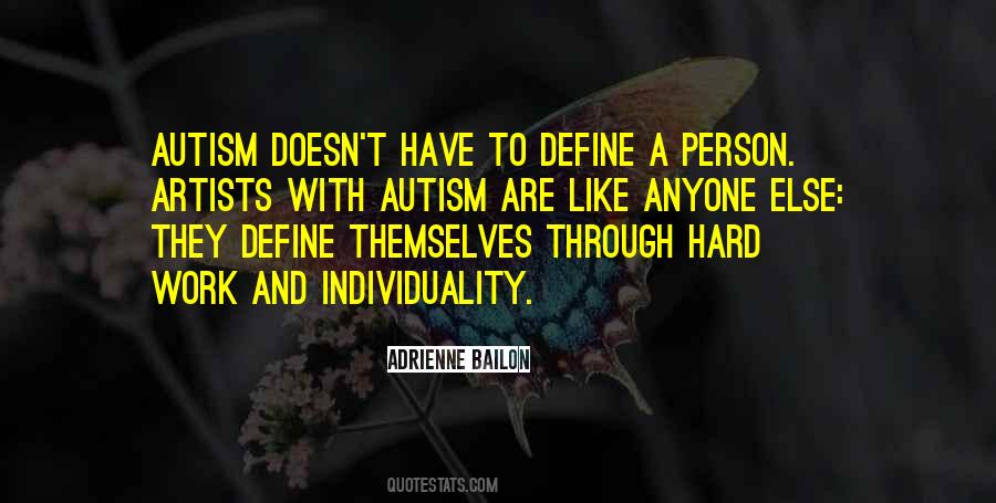 Quotes About Autism #1765175