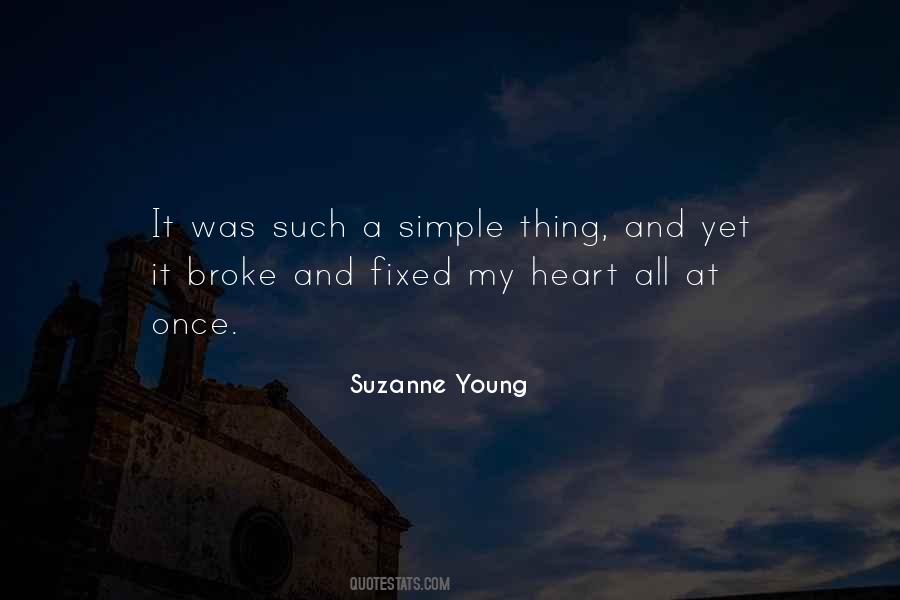 Quotes About A Young Heart #226928