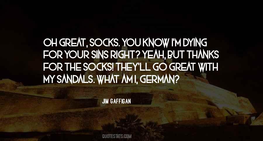 Quotes About Socks And Sandals #293273