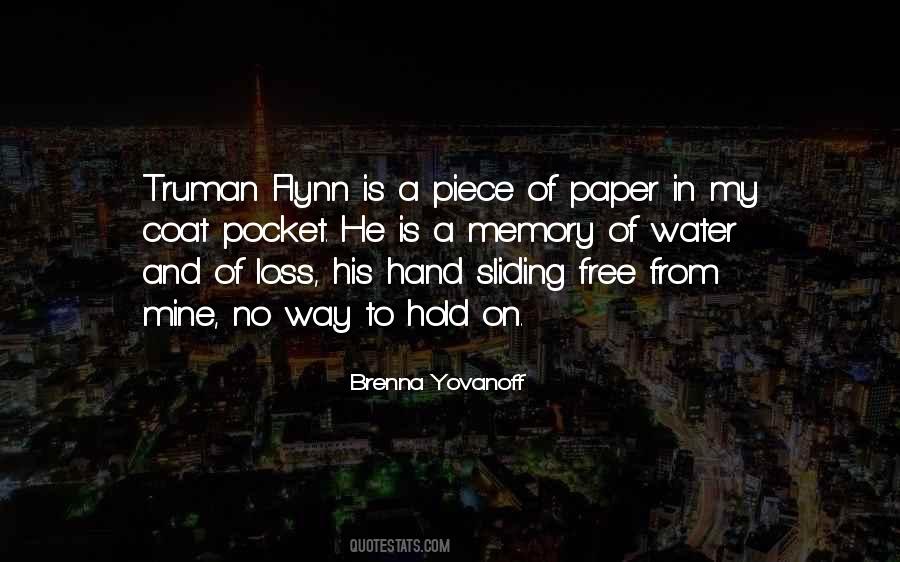 Quotes About Memory And Loss #1446993