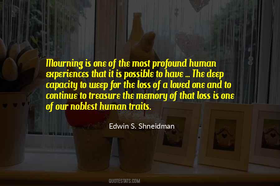 Quotes About Memory And Loss #150876
