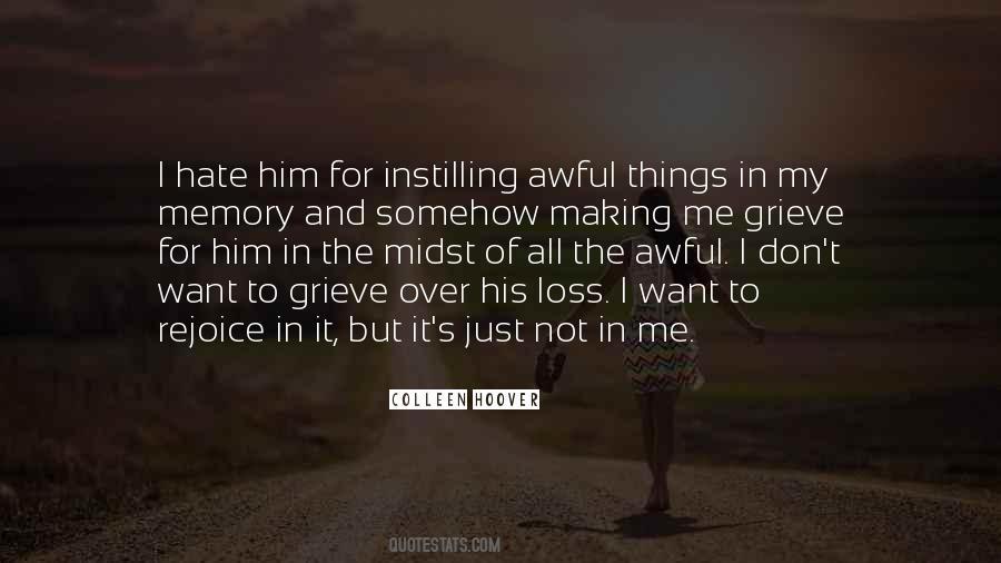 Quotes About Memory And Loss #1719381