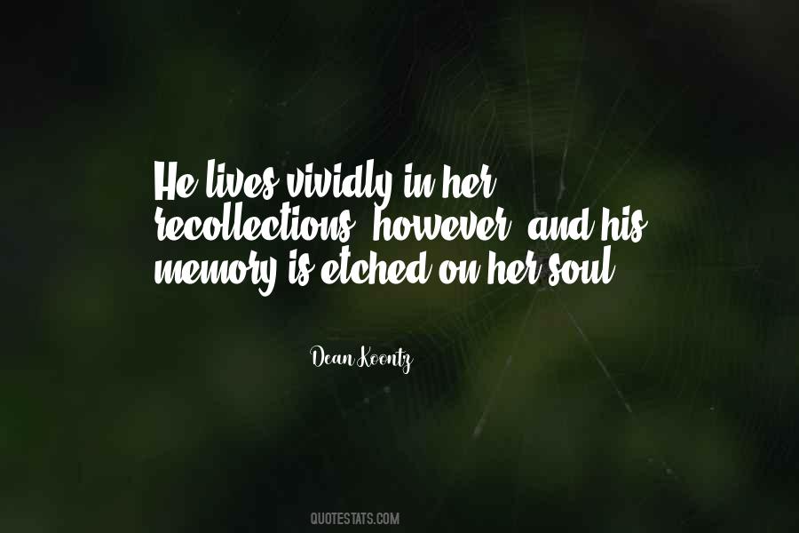 Quotes About Memory And Loss #1786159