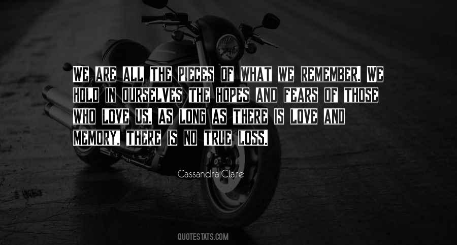 Quotes About Memory And Loss #1854617