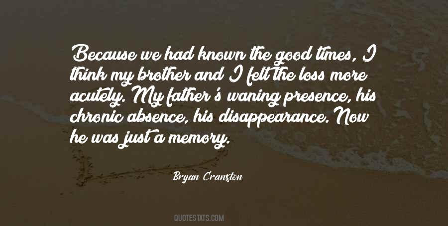 Quotes About Memory And Loss #520757