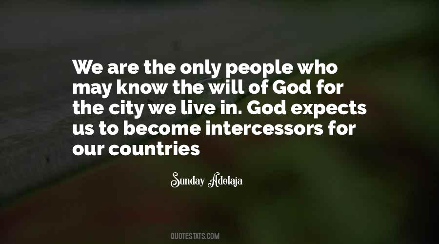 Quotes About Intercessory Prayer #119775