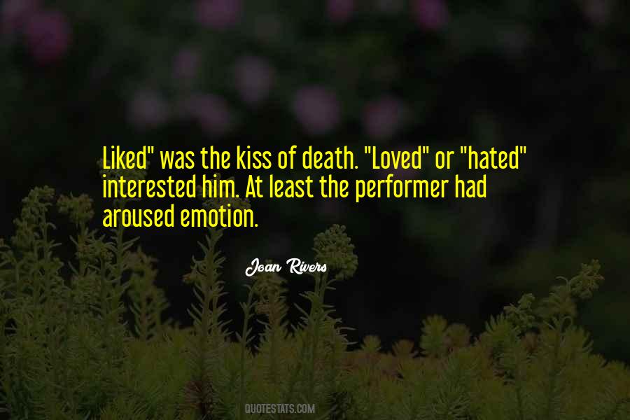 Kiss Of Death Quotes #1821466