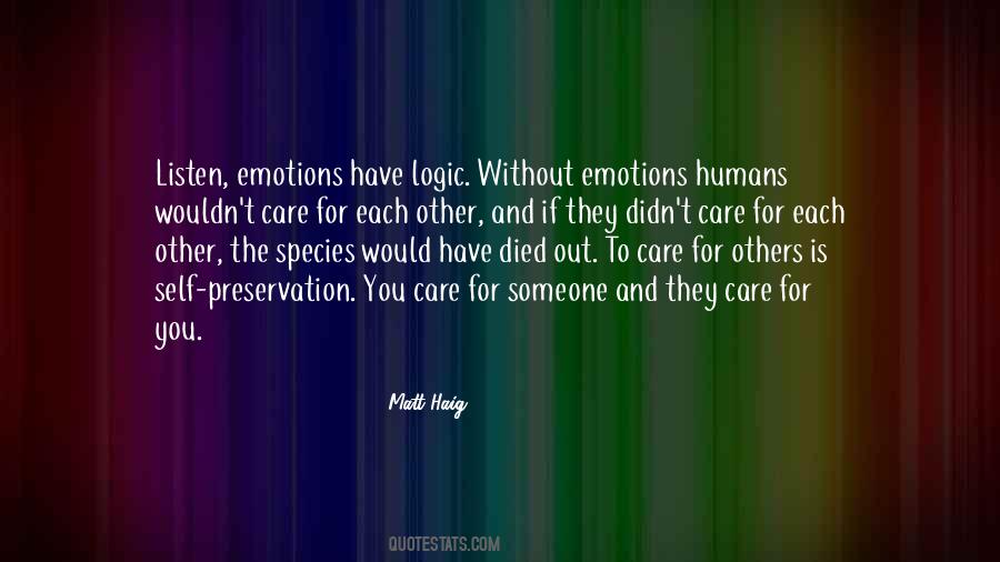 Quotes About Emotions And Logic #1690688