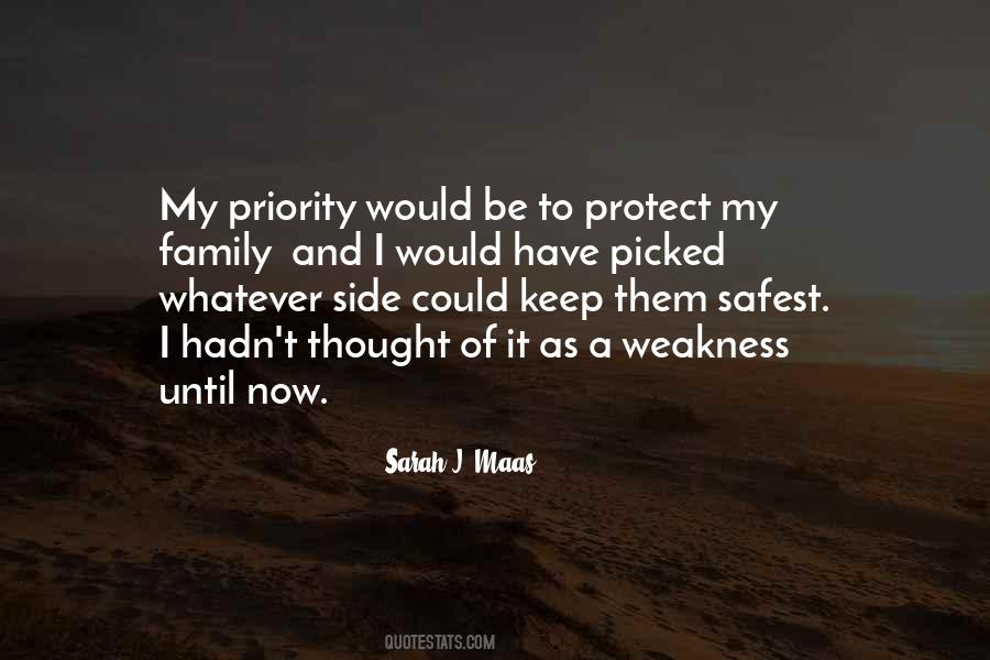 Quotes About Family As Priority #149870