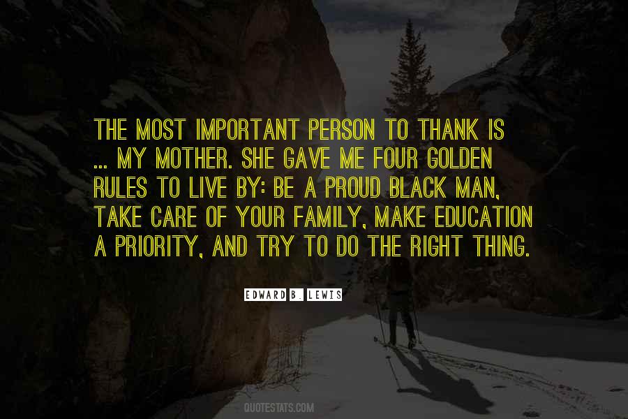 Quotes About Family As Priority #662239