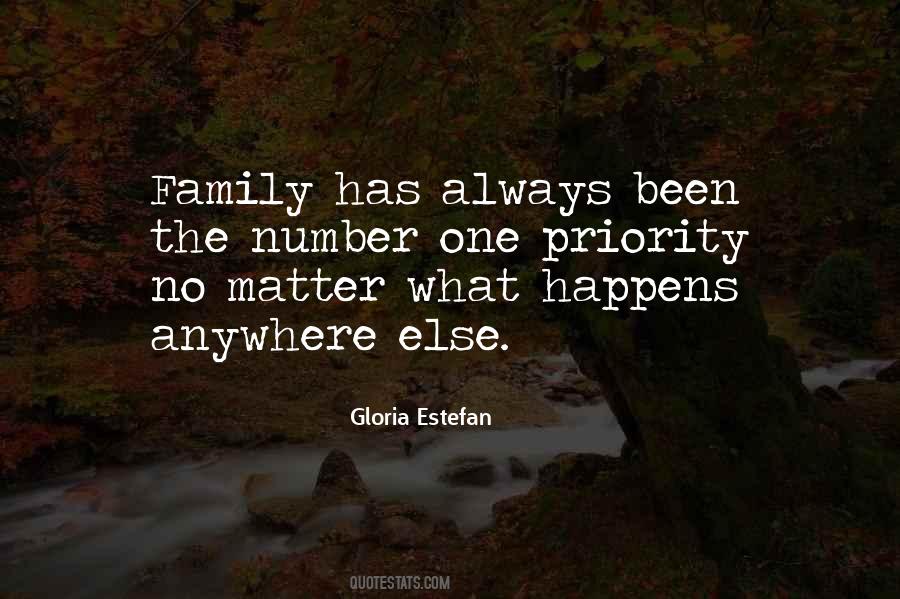 Quotes About Family As Priority #894054