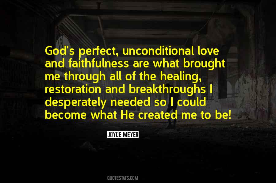 Quotes About God's Love And Faithfulness #230522