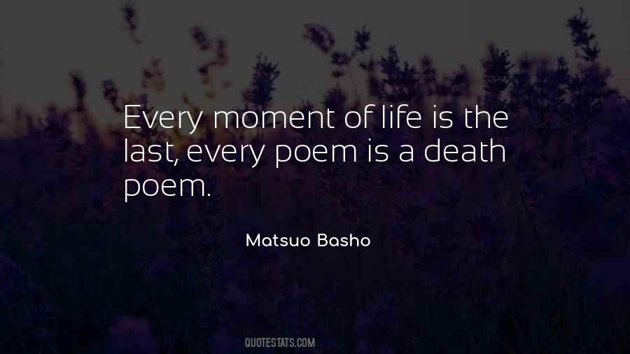 Quotes About Moment Of Life #802894