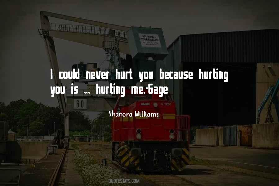 Quotes About Never Hurt Me #160046
