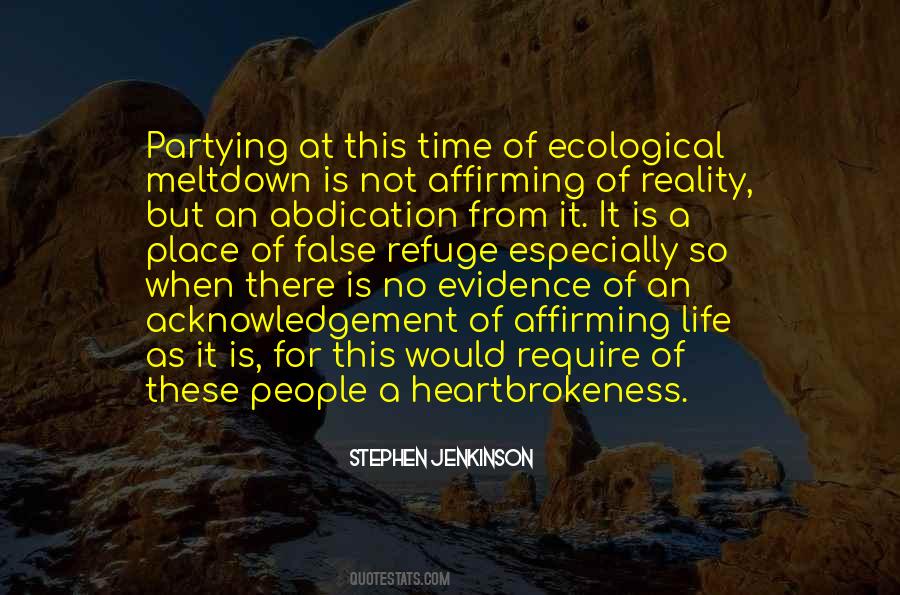 Evidence Of Life Quotes #1061590