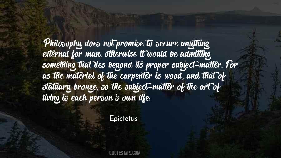 Epictetus Stoicism Quotes #1498080