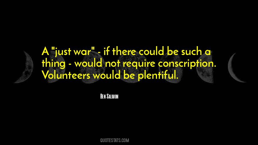 Quotes About A Just War #1176834