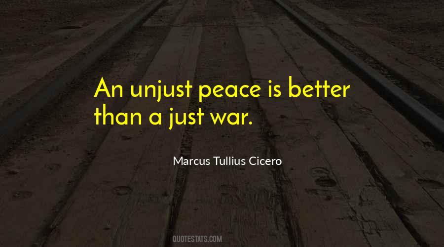 Quotes About A Just War #854208